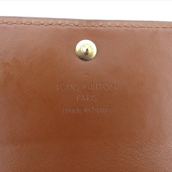 LOUIS VUITTON Key Case Verni Bronze () Patentorza-Authentic USED - Picture 7 of 9